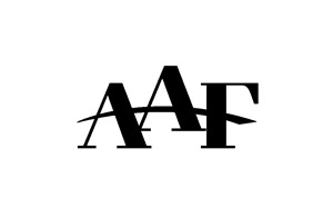 award winning advertising design logo for AAF - American Advertising Federation