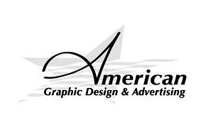 award winning brand design logo for American Graphic Design & Advertising